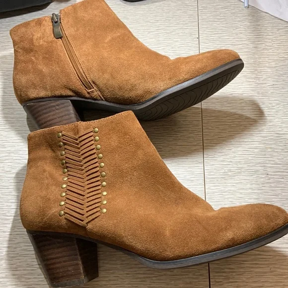 Franco Fortini boots sz suede leather
